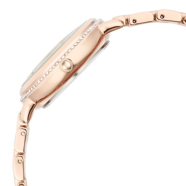 Fastrack Vyb Enigma Quartz Analog Rose Gold Dial Rose Gold Metal Strap Watch For Women - image number 3