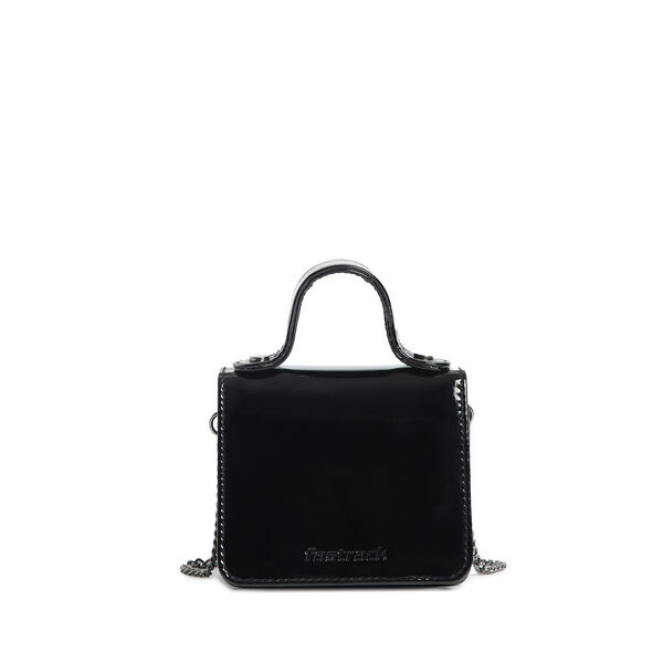 Fastrack Micro Clutch for Women | Stylish Micro Clutch with Chain Strap | Premium Clutch with Multiple Pockets made of High-Quality Faux Leather (Black) - image number 0