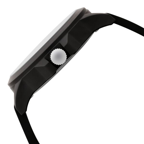 Fastrack Quartz Analog Black Dial Silicone Strap Watch for Unisex - image number 3