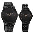 Fastrack Mixmatched Quartz Analog Black Dial With Black Metal Strap Watch For Couple - image number 1
