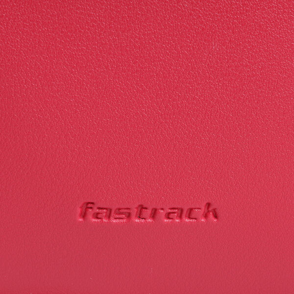 Fastrack College Satchel Bag for Women | Stylish Bag for Girls, Ladies, Women | Everyday Satchel for College, Work Made of High Quality Faux Leather (Pink Flash) - image number 9