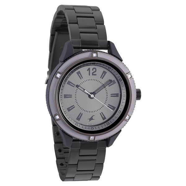 Fastrack Varsity Quartz Analog White Dial Leather Strap Watch for Girls - image number 0