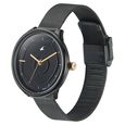 Fastrack Stunners Quartz Multifunction Black Dial Stainless Steel Strap Watch for Girls - image number 2