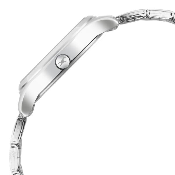 Fastrack Stunners Quartz Analog Silver Dial Metal Strap Watch for Girls - image number 4