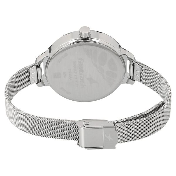 Fastrack Varsity Quartz Analog Green Dial Stainless Steel Strap Watch for Girls - image number 3