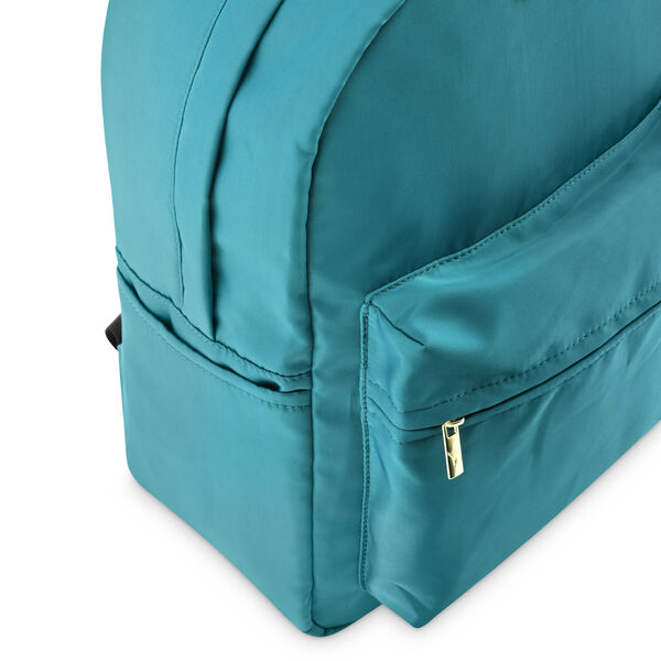 Fastrack Teal Blue Backpack for Girls - image number 4