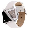 Fastrack Quartz Analog Grey Dial Leather Strap Watch for Girls - image number 1