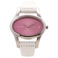 Fastrack Quartz Analog Pink Dial Leather Strap Watch for Girls - image number 0