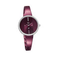 Fastrack Vyb Siren Quartz Analog Maroon Dial Metal Strap Watch for Girls - image number 1