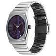 Fastrack Stunners Quartz Analog Purple Dial Silver Stainless Steel Strap Watch For Guys - image number 2