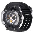 Fastrack Quartz Chronograph Black Dial Plastic Strap Watch for Guys - image number 1