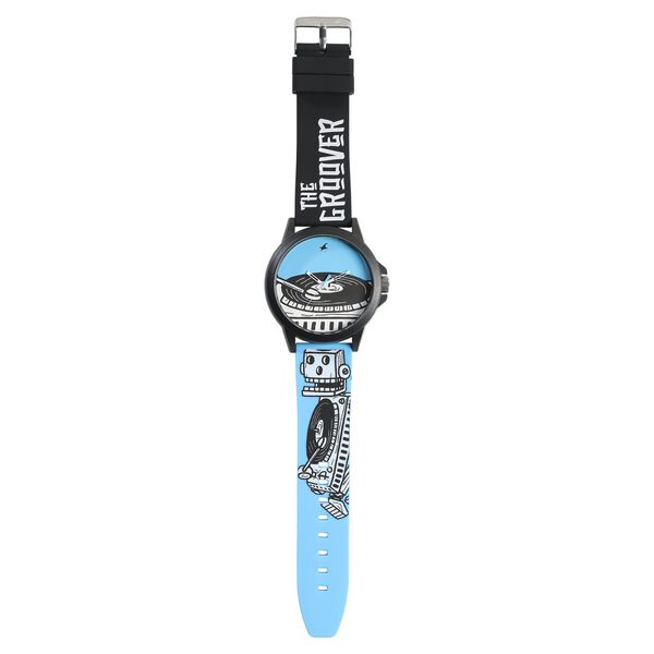 Fastrack Wicked Lines Quartz Analog Multicoloured Dial Silicone Strap Unisex Watch - image number 5