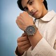 Fastrack Vyb Limitless Quartz Analog Black Dial Metal Strap Watch For Guys - image number 7