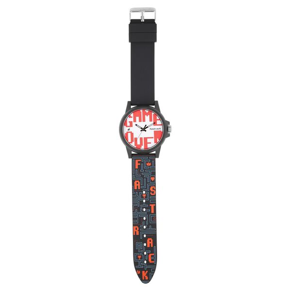 Fastrack Arcade Quartz Analog Multicoloured Dial Silicone Strap Unisex Watch - image number 5