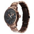 Fastrack Automatics Black Dial Brown Metal Strap Automatic Watch ForGuys - image number 3