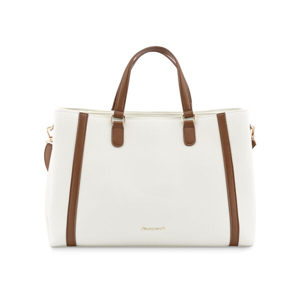 Fastrack Casual 14" Laptop Tote in White and  Tan - image number 2