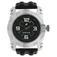 Fastrack Motorheads Quartz Analog Silver Dial Stainless Steel Strap Watch for Guys