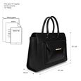 Powerplay black laptop tote - image number 2