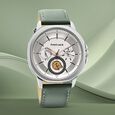 Fastrack Exuberant Quartz Multifunction White Dial Leather Strap Watch for Guys - image number 0