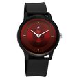 Fastrack Y2K Analog with Deep Maroon Dial Silicon Strap Watch for Guys - image number 1