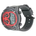 Fastrack Trendies Digital Red Dial Silicone Strap Watch for Guys - image number 1