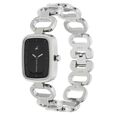 Fastrack Quartz Analog Black Dial Metal Strap Watch for Girls - image number 2