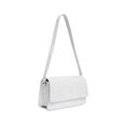 Fastrack Structured Shoulder Bag for Women | Trendy Shoulder Bag for Girls, Ladies, Women | Chic Textured Bag Made of High Quality Faux Leather (White) - image number 1