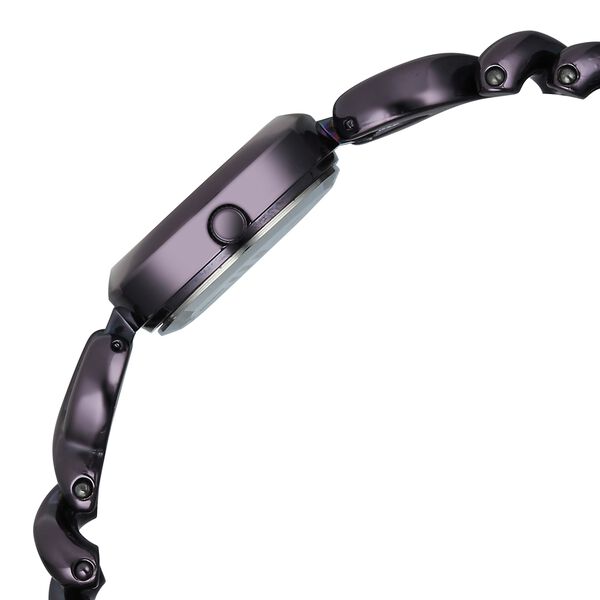 Vyb Siren By Fastrack Quartz Analog Purple Dial Purple Stainless Steel Strap Watch For Girls - image number 5