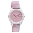 Fastrack Tie & Dye Quartz Analog Pink Dial Silicone Strap Watch for Girls - image number 0