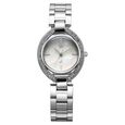 Fastrack Vyb Celeste Quartz Analog Mother of Pearl Dial Silver Color Metal Strap Watch For Girls - image number 1