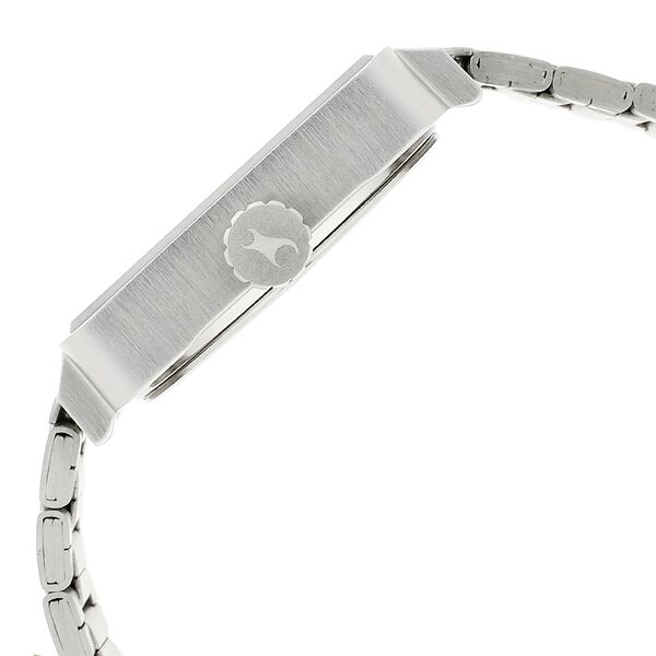 Fastrack Loopholes Quartz Analog with Day and Date Blue Dial Stainless Steel Strap Watch for Guys - image number 3
