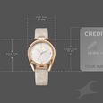 Fastrack Younique Quartz Analog Mother of Pearl Dial Two Toned Acetate & Metal Strap Watch For Girls - image number 3