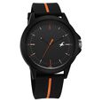 Fastrack Tees Urbanique Quartz Analog Black Dial Silicon Strap Watch For Unisex - image number 1