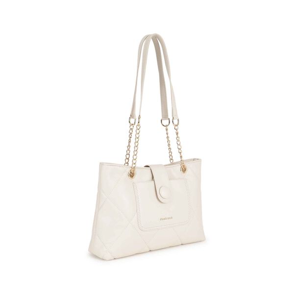 Fastrack buttonup shoulder bag - white - image number 2