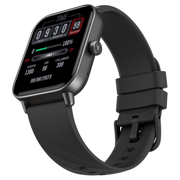 Fastrack Rider with 4.64 cm TFT LCD Display, SingleSync BT Calling Unisex Smart Watch with Black Strap - image number 3