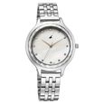 Fastrack Stunners X Quartz Analog Ivory Dial Stainless Steel Strap Watch For Girls - image number 1