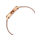 Fastrack Vyb Runway Quartz Analog Rose Gold Dial Stainless Steel Strap Watch for Girls - image number 4