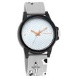 Fastrack Hashtag Quartz Analog Multicoloured Dial Silicone Strap Unisex Watch