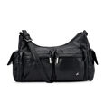 Fastrack Messenger Shoulder Bag in Black - image number 1