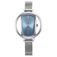 Fastrack Vyb Charmer Quartz Analog Blue Dial Stainless Steel Strap Watch for Girls - image number 1
