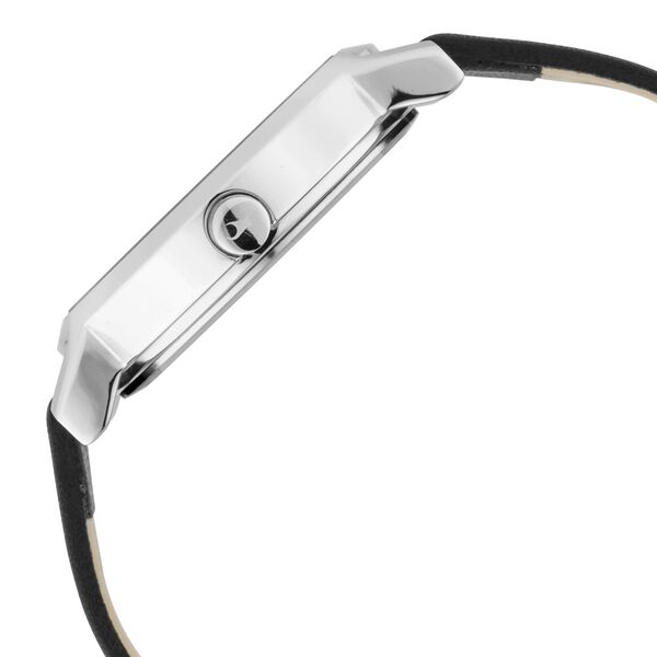 Fastrack Bare Basics Quartz Analog Silver Dial Leather Strap Watch for Girls - image number 4