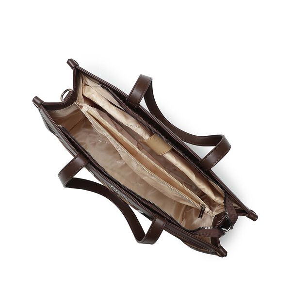 Cocoa weave tote - image number 4