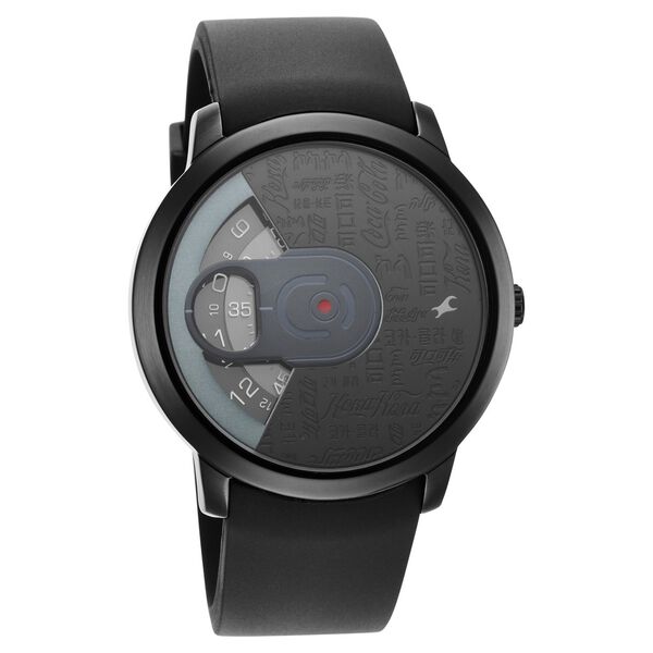 Fastrack Coca Cola Edition By Fastrack Quartz Analog Black Dial Plastic Strap Watch for Guys - image number 1