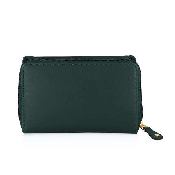 Fastrack Malachite Green Zip around Wallet - image number 2