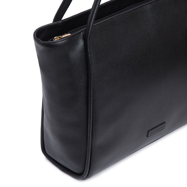 Fastrack Spacious Laptop Tote Bag for Women | Stylish Tote Bag for Girls, Ladies, Women | College Everyday Bag Made of High-Quality Faux Leather (Black) - image number 3