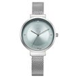 Fastrack Stunners X Quartz Analog Silver Dial Stainless Steel Strap Watch For Girls