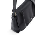 Fastrack Pleated Shoulder Bag with Chain Detailing Sling in Black - image number 5