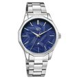 Vyb Drift By Fastrack Quartz Analog Blue Dial Silver Stainless Steel Strap Watch For Guys - image number 1