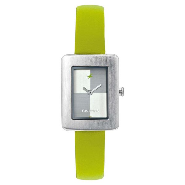Fastrack Quartz Analog Multicoloured Dial Leather Strap Watch for Girls - image number 0