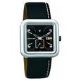 Fastrack Quartz Analog Black Dial Leather Strap Watch for Guys - image number 0